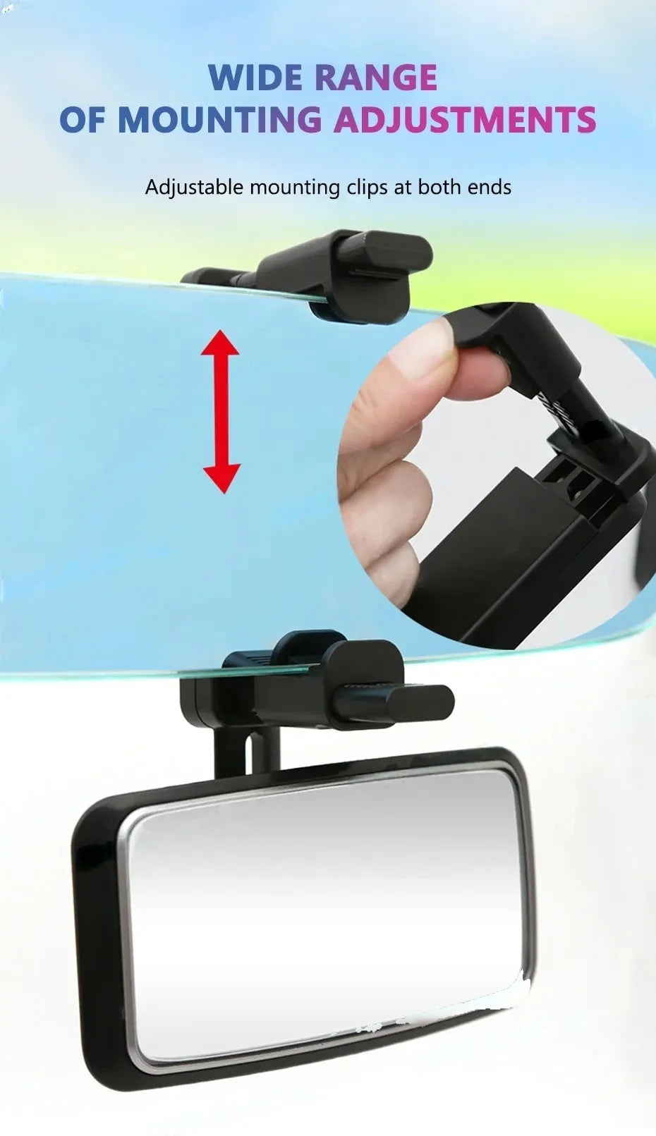 CowLost | car-seat-mirrors-product_id-yiju-360-rotatable-rear-view-mirror-mount-clip-for-car-interior-baby-monitor |10