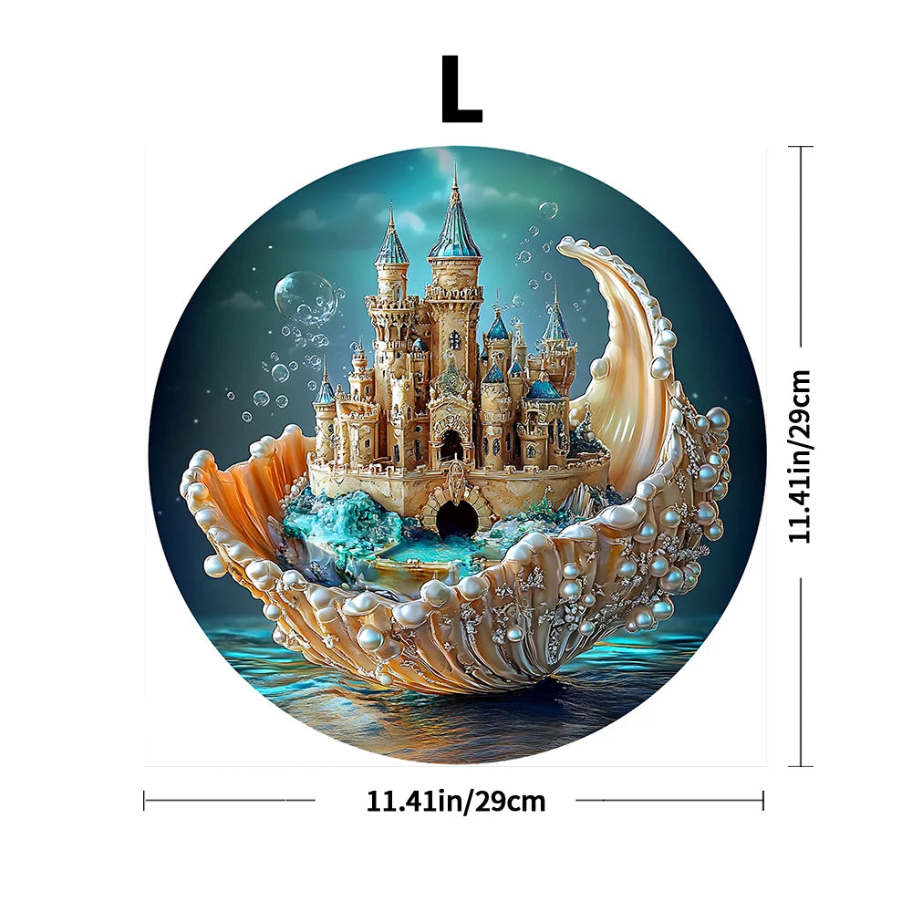 CowLost | product_id-handmade-wooden-shell-castle-3d-puzzle-with-durable-plywood-design |9