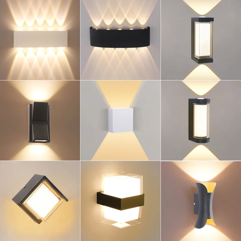 CowLost | product_id-waterproof-led-outdoor-wall-light-for-porch-balcony-garden-and-home-decor |1
