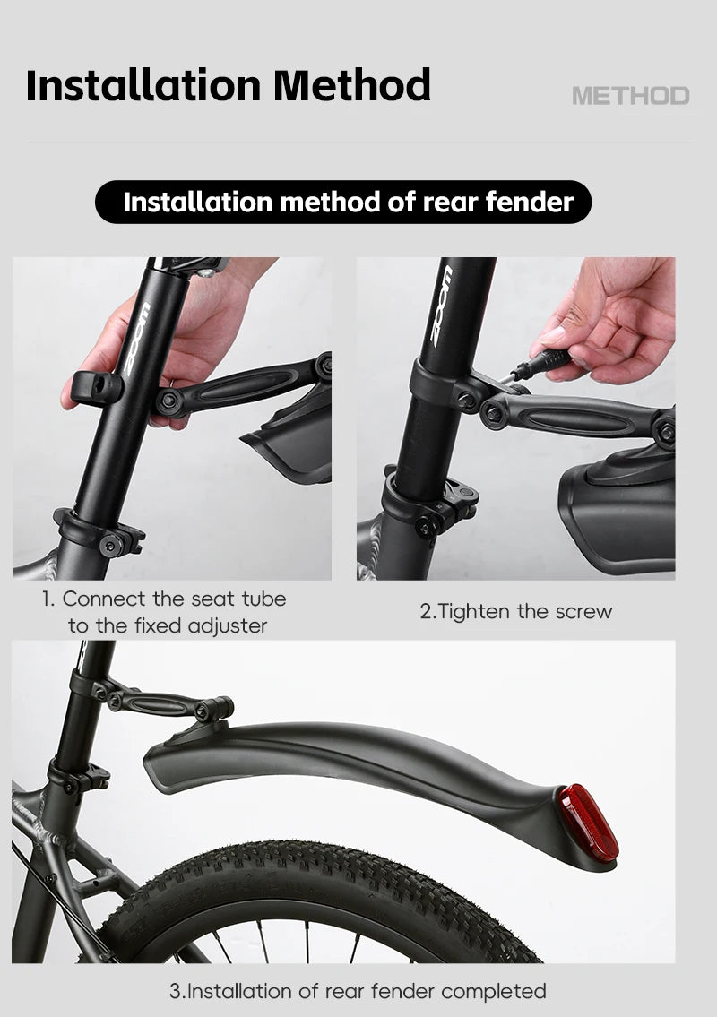 CowLost | sporting-goods-west-biking-reflective-high-toughness-bicycle-fender-for-26-27-5-inch-mtb |28