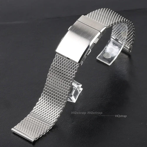CowLost | 18mm-20mm-22mm-milanese-mesh-bracelet-for-big-wrist-extended-length-band-folding-buckle-men-luxury-stainless-steel-wristband |2