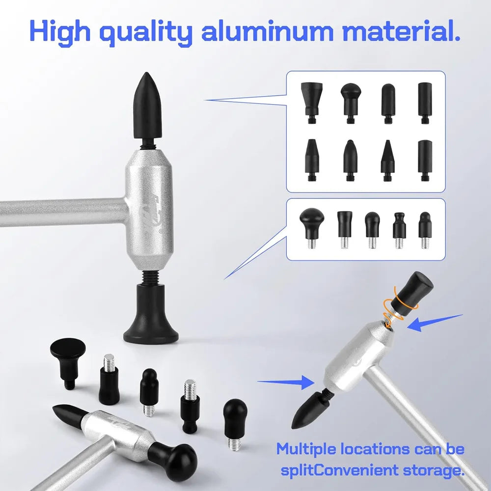 CowLost | pdr-auto-dent-remover-hammer-with-15-heads |3