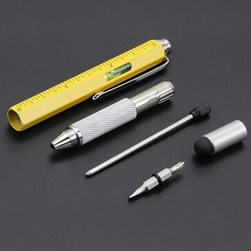 CowLost | product_id-6-in-1-multifunction-tool-pen-with-ruler-level-touchscreen-stylus-phillips-screwdriver-and-ballpoint-pen |2