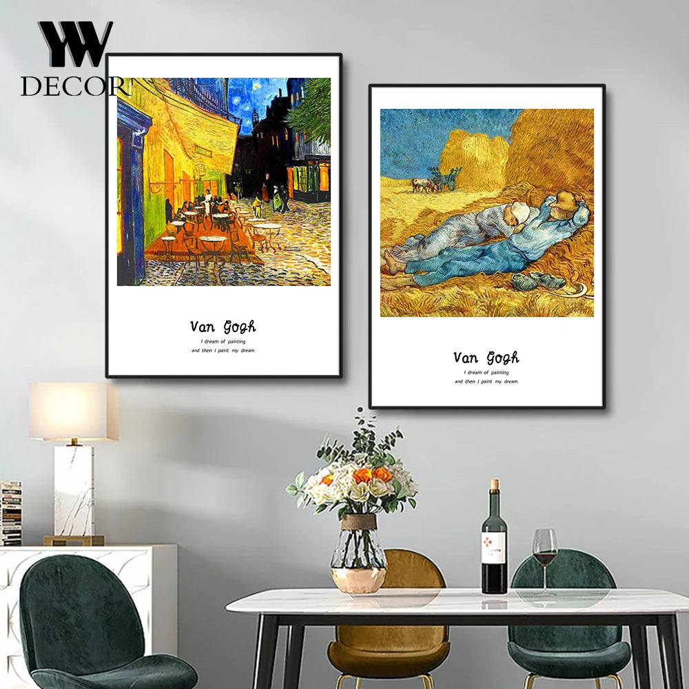 CowLost | abstract-van-gogh-sky-posters-prints-canvas-painting-flower-wall-art-pictures-for-living-room |1