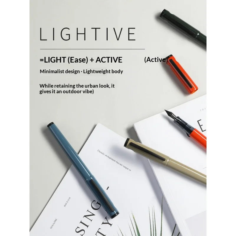 CowLost | product_id-pilot-lightive-p-flt23-1-urban-camping-fountain-pen-stainless-steel-tip-f-m-modern-design-for-journaling-calligraphy |6