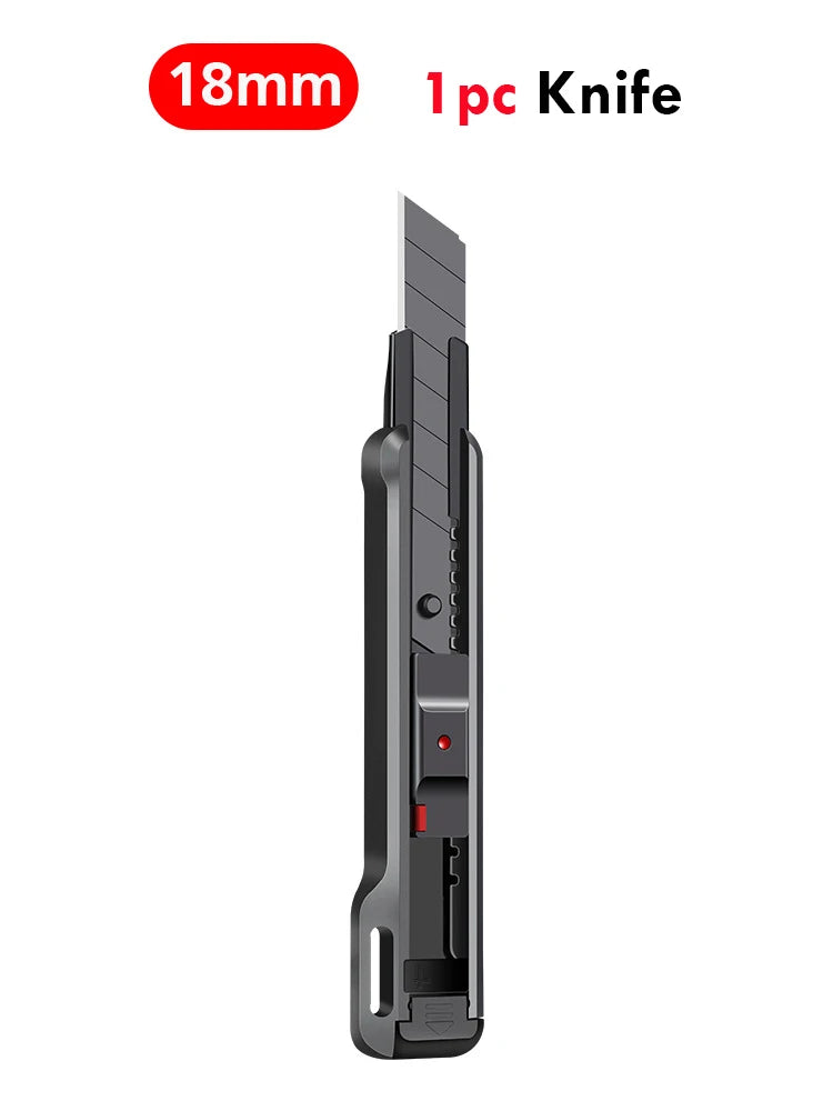 CowLost | product_id-multipurpose-retractable-utility-knife-9-18mm-sk2-thickened-blade-self-locking-box-opener |17