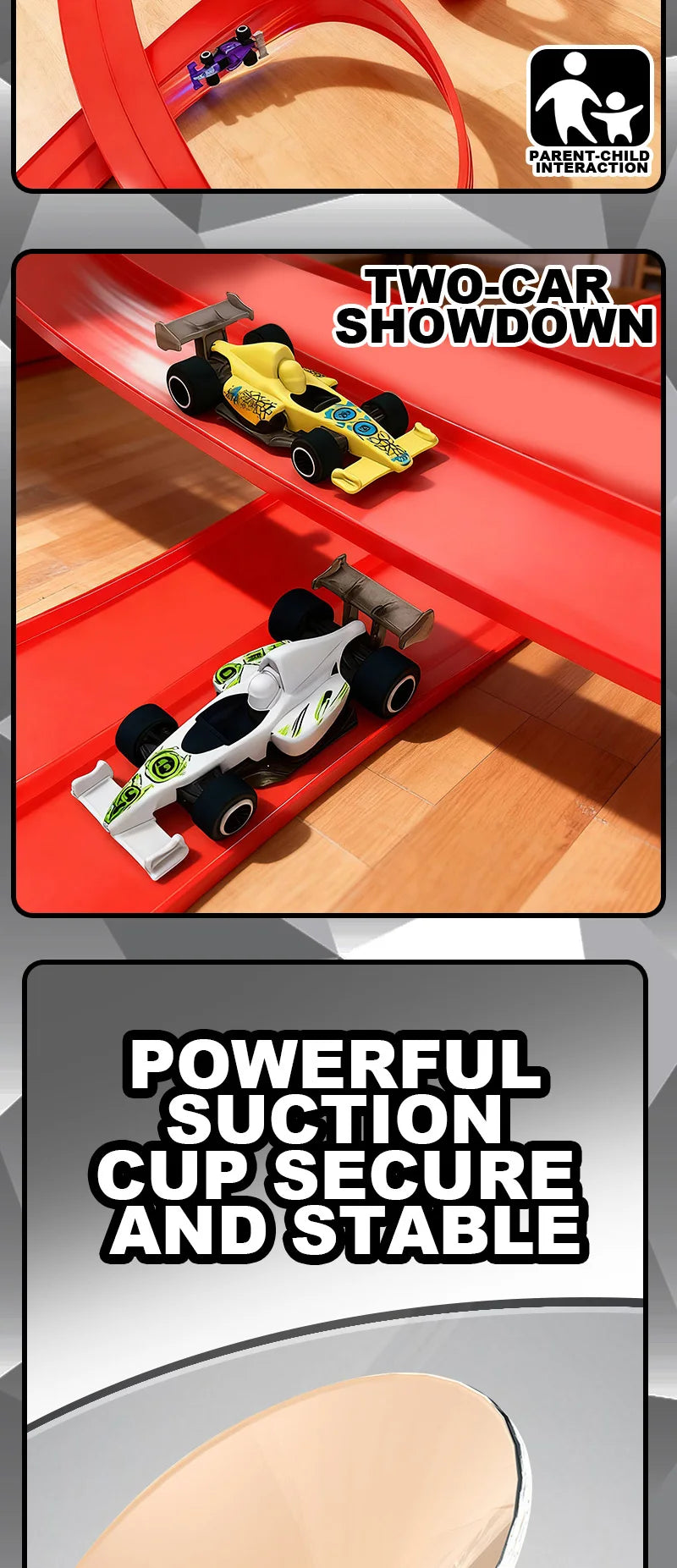 CowLost | product_id-portable-flexible-roll-up-double-track-racing-car-ramp-toy-compatible-with-4-cars |8