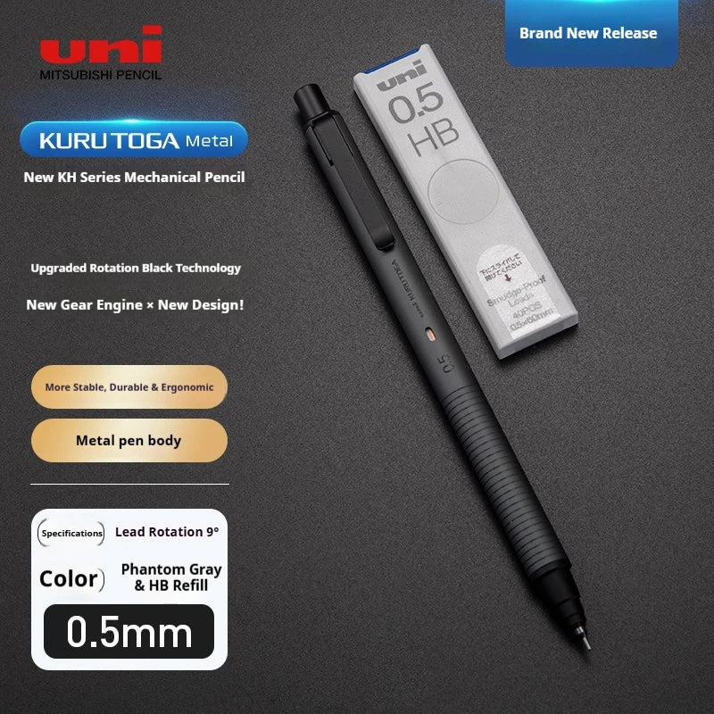 CowLost | product_id-uni-m5-kh-sunrise-orange-limited-kurutoga-0-5mm-auto-rotating-metal-mechanical-pencil-break-resistant |35