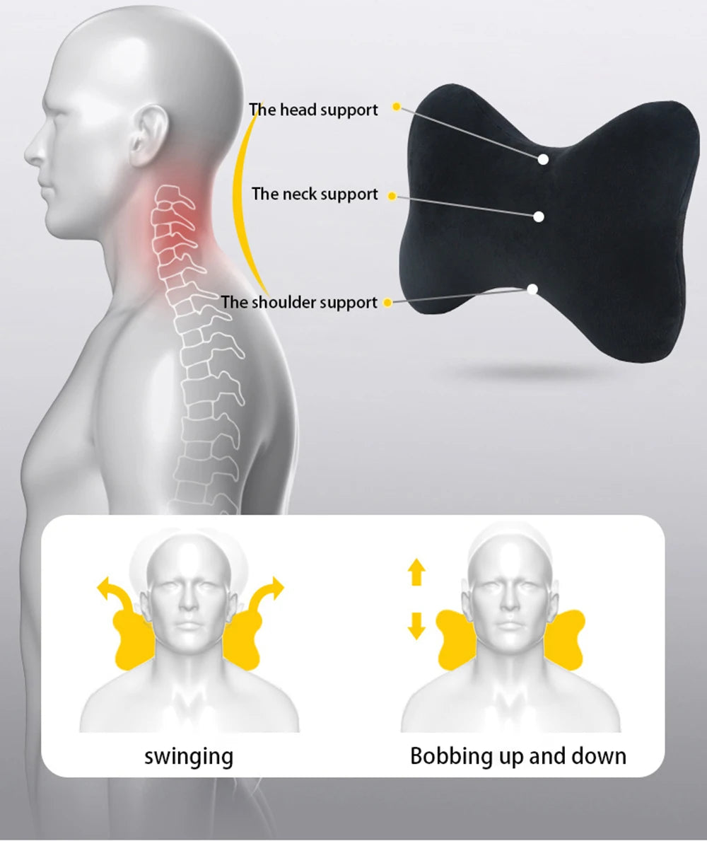 CowLost | velvet-product_id-car-neck-headrest-pillow-memory-foam-breathable-velvet-neck-support-for-sleep-and-travel |10
