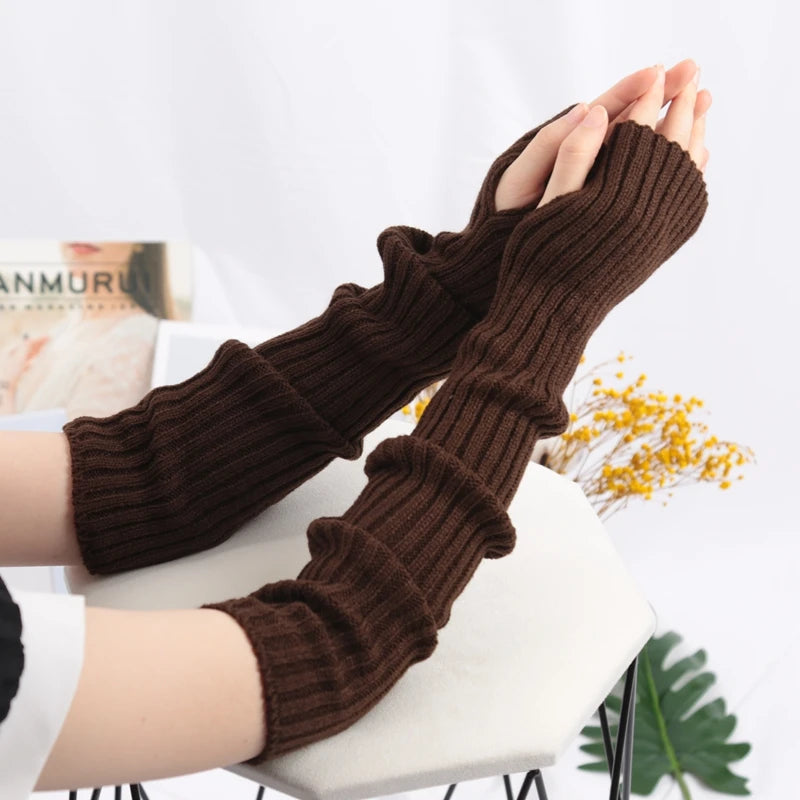 CowLost | activewear-pants-women-long-fingerless-knit-gloves |25