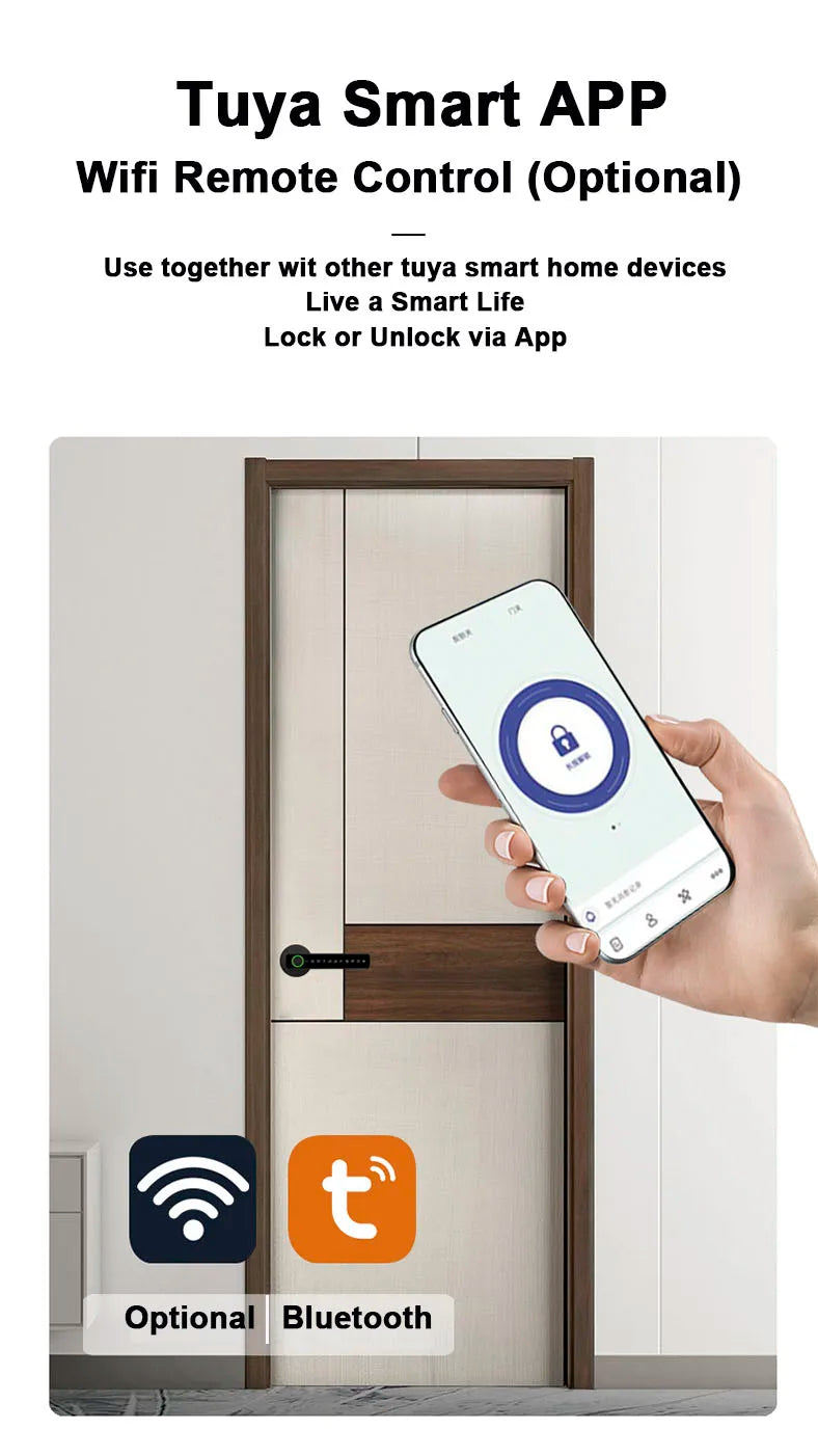 CowLost | locks-keys-product_id-tuya-bluetooth-smart-fingerprint-handle-lock-for-wooden-door-digital-lever-lock |10