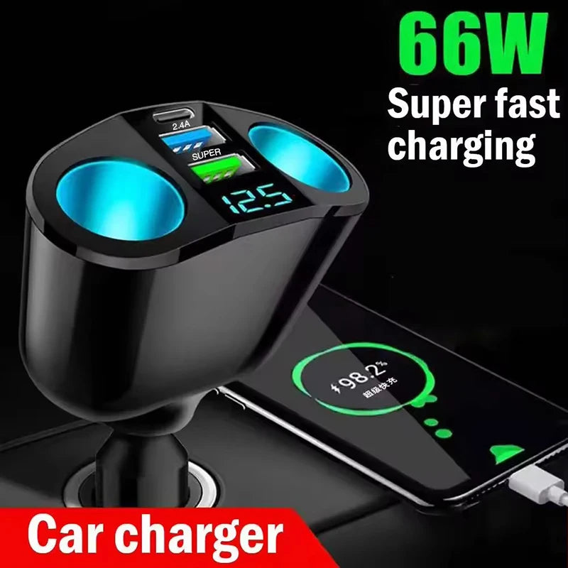 CowLost | product_id-120w-qc3-0-dual-usb-car-charger-fast-charging-adapter-12v-24v |1