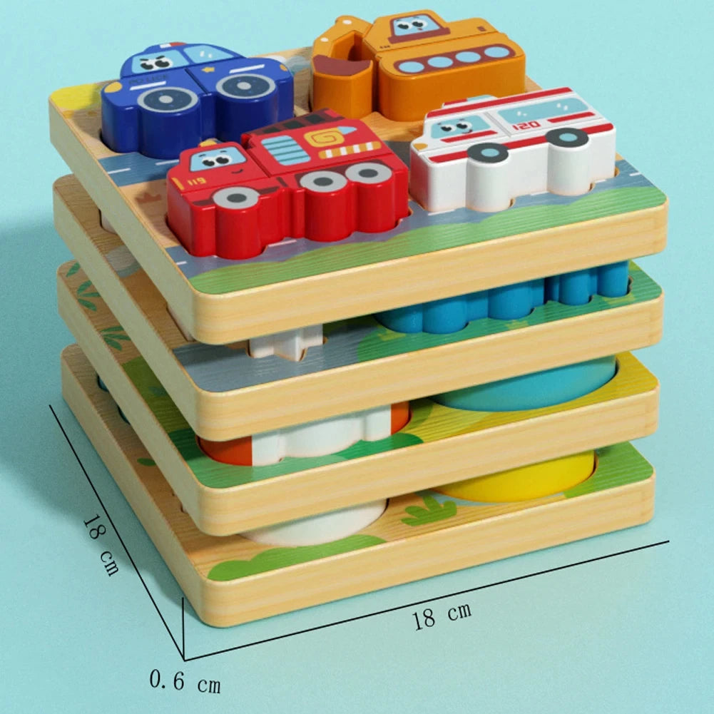 CowLost | fencing-barriers-educational-wooden-puzzle-toy-for-boys-girls-toddlers |9