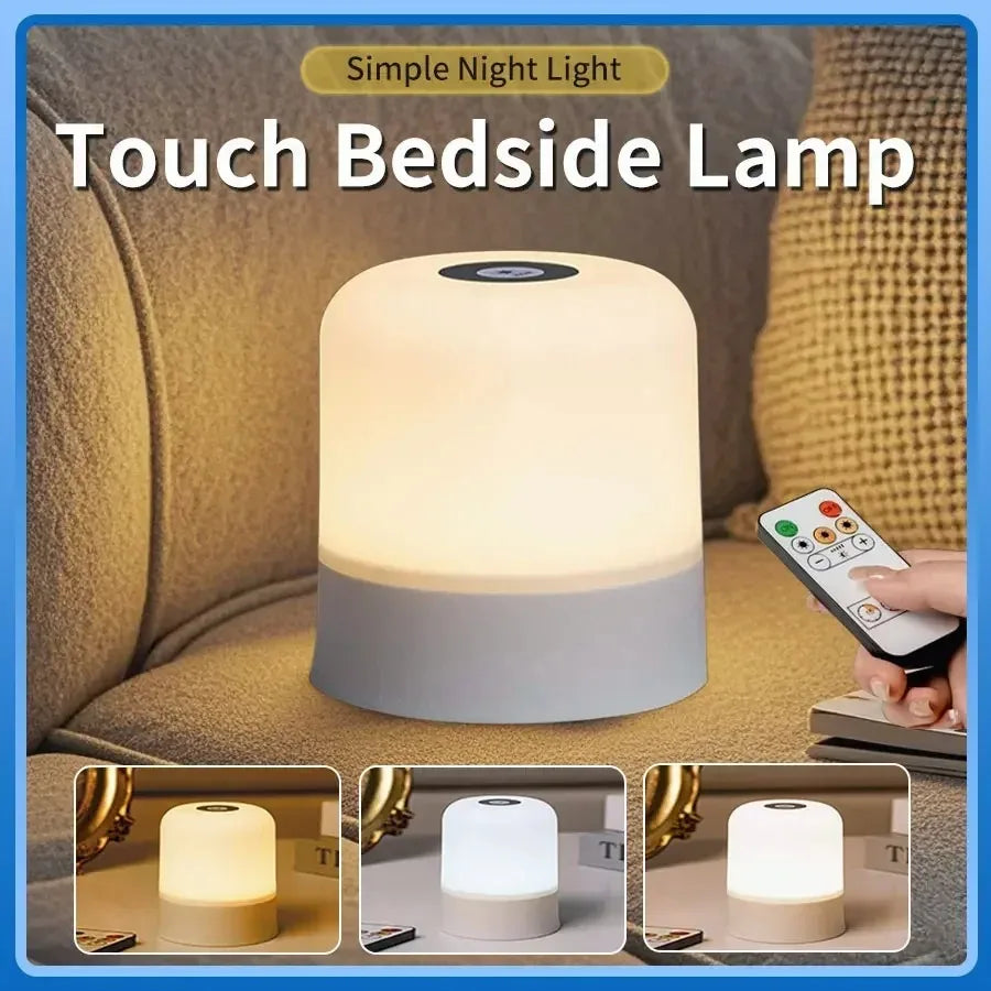 CowLost | product_id-rechargeable-rgb-touch-night-light-with-remote-dimmable-table-lamp-for-bedroom-living-room |1