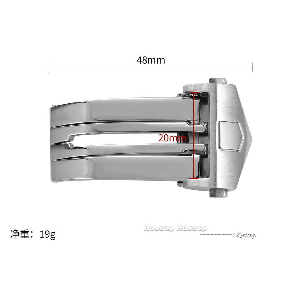 CowLost | 18mm-20mm-stainless-steel-watch-buckle-for-tag-heuer-solid-folding-metal-buckles-for-silicone-watchband-double-button-clasp-1 |8