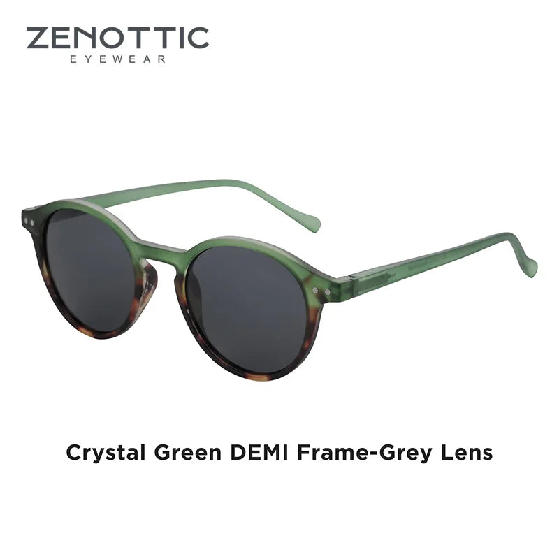CowLost | zenottic-s-size-retro-circular-polarized-sunglasses |27