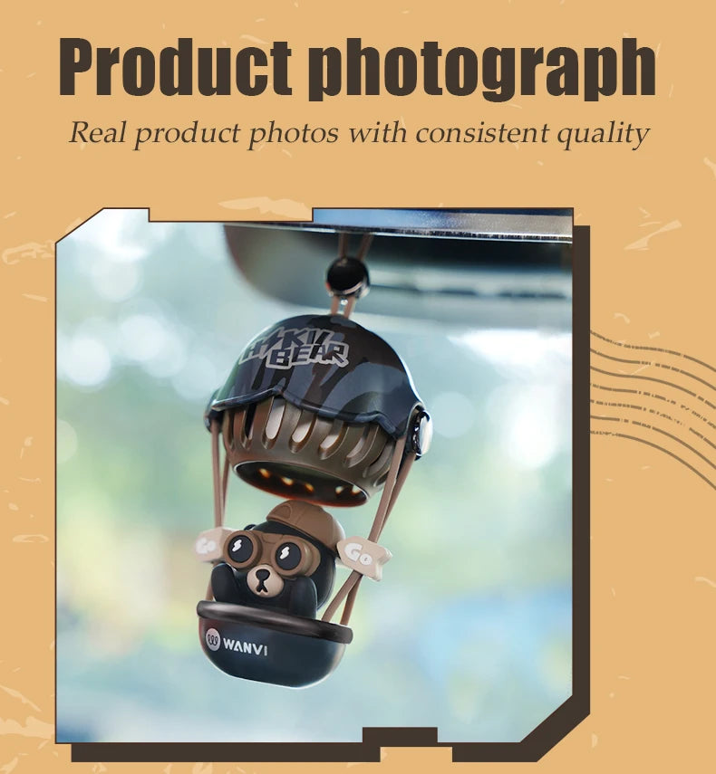CowLost | product_id-balloon-bear-car-pendant-air-freshener-rearview-mirror-ornament |18