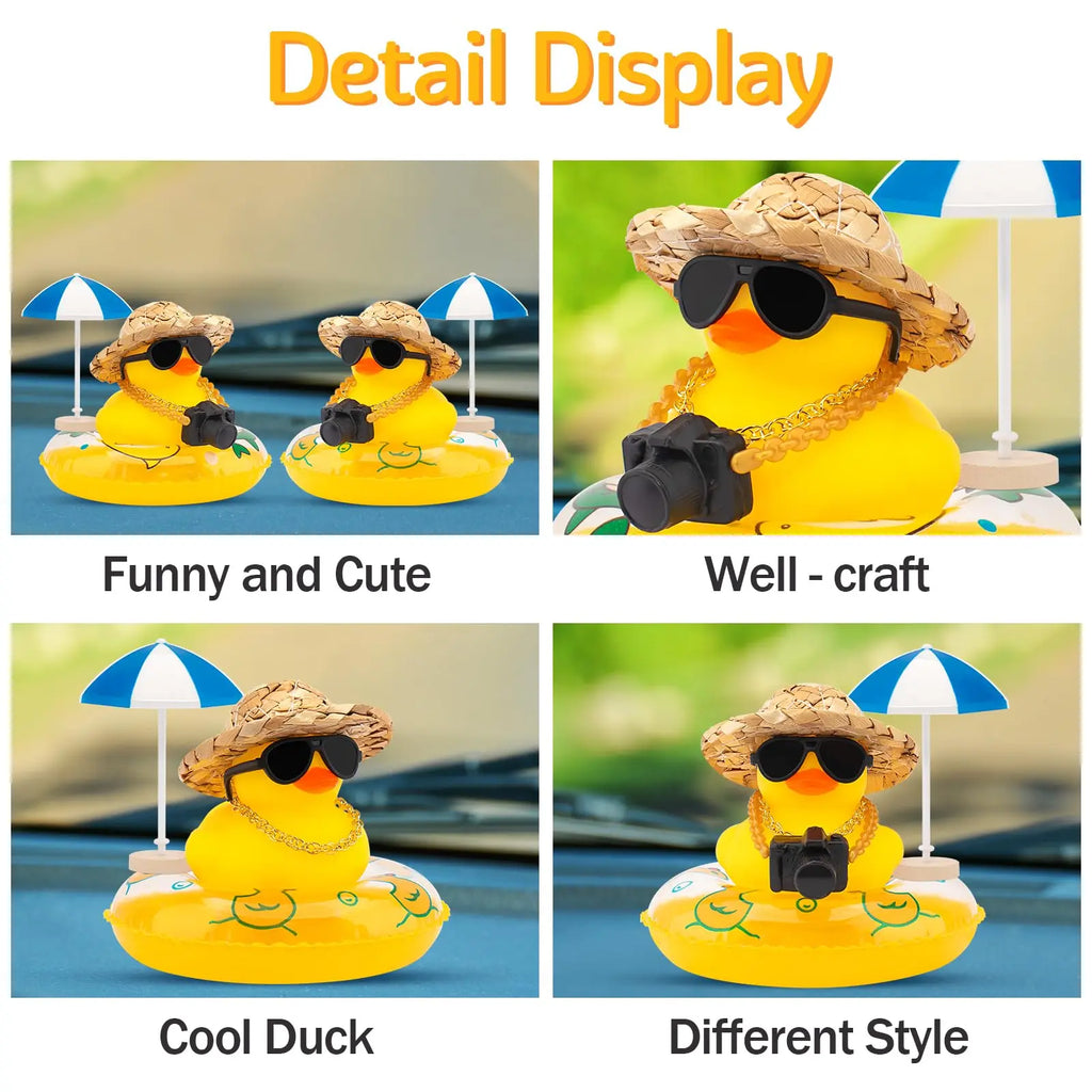 CowLost | product_id-car-rubber-duck-with-straw-hat-dashboard-ornament-accessory |4