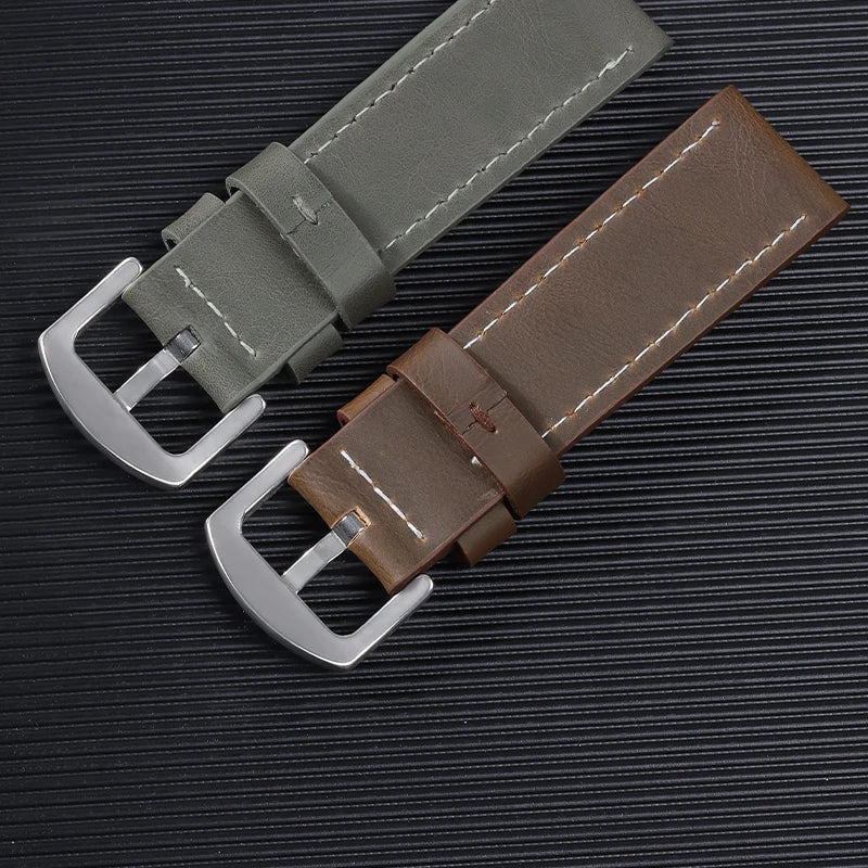 CowLost | product_id-universal-genuine-leather-waterproof-watch-strap-replacement-for-rolex-seiko-18-20-22-24mm |23