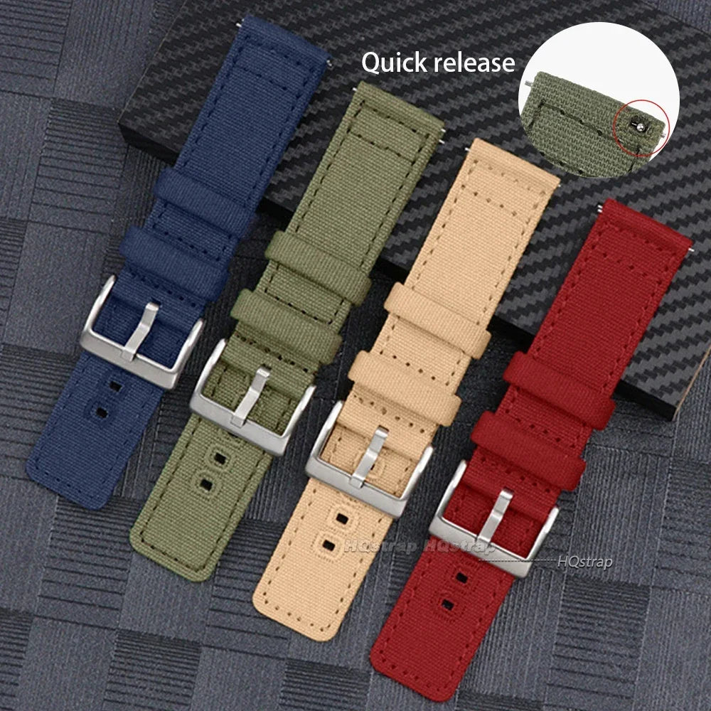 CowLost | product_id-quick-release-braided-canvas-watchband-18-20-22mm-for-huawei-samsung-galaxy-watch-3-7-unisex |2