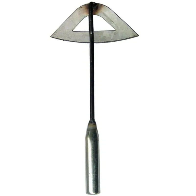 CowLost | product_id-hardened-steel-hollow-hoe-handheld-weeding-rake-garden-farm-tool |7