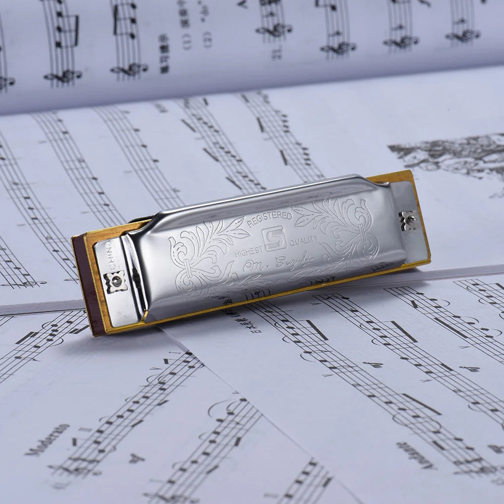 CowLost | product_id-folkmaster-10-hole-diatonic-blues-harmonica-key-of-c-with-20-tones-a-b-e-f-g-standard |4