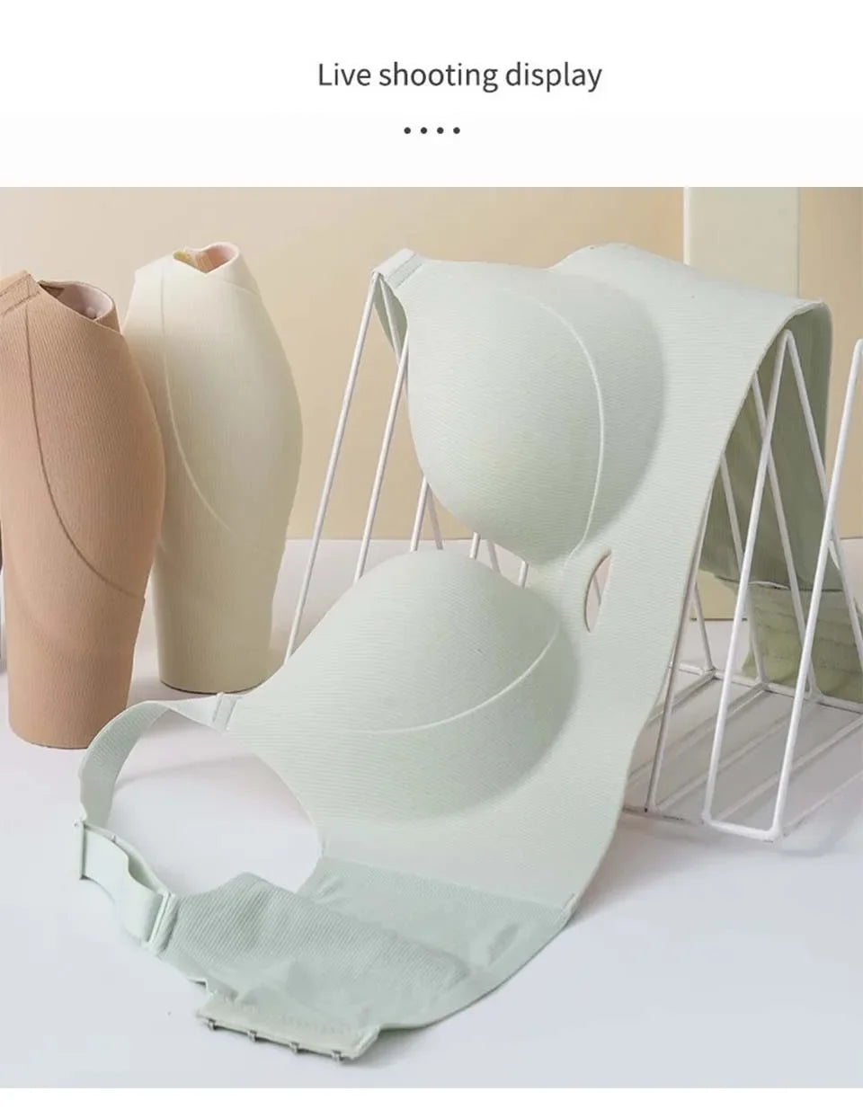 CowLost | product_id-fallsweet-plus-size-wireless-seamless-push-up-bra-with-thin-hollow-out-cups |1