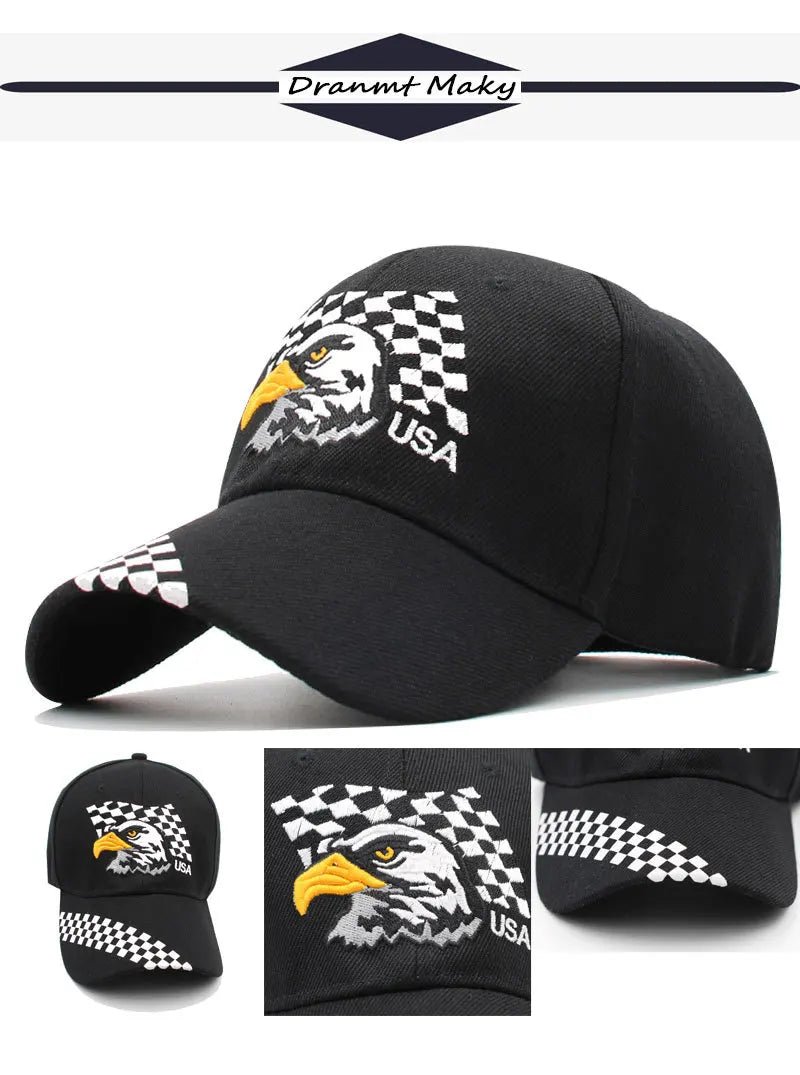 CowLost | mens-animal-baseball-cap-patriotic-bald-eagle-and-american-flag-snapback-caps |14