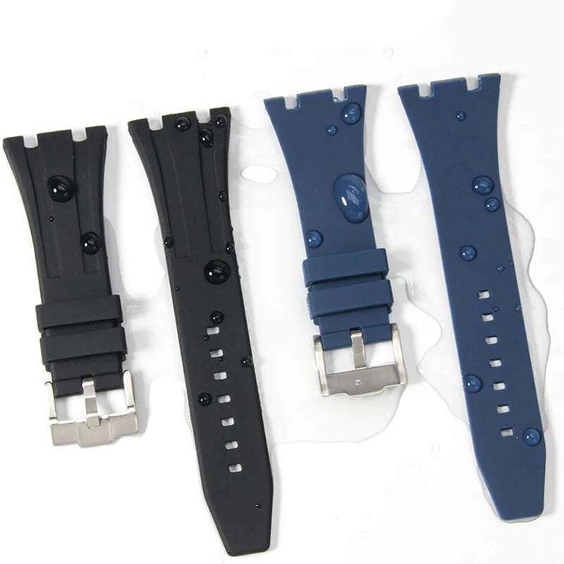 CowLost | bracelets-product_id-27mm-silicone-waterproof-watchband-for-ap-royal-oak-offshore-series-15400-15703-26470 |4