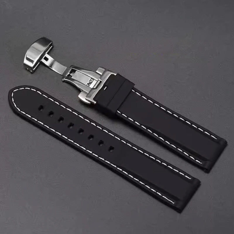 CowLost | product_id-silicone-quick-release-waterproof-sport-watch-strap-for-seiko-18-24mm-with-butterfly-buckle |26