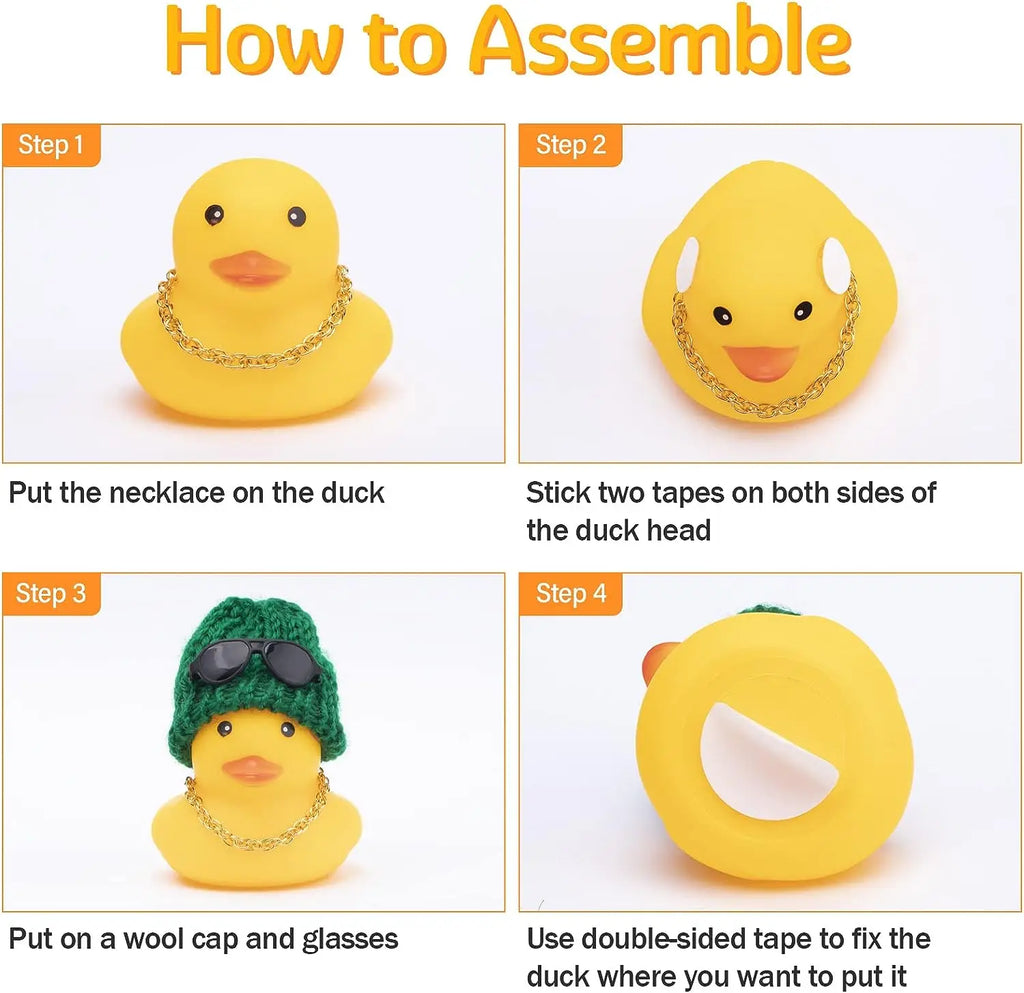 CowLost | product_id-car-rubber-duck-dashboard-ornament-with-mini-bachelor-cap-decoration |3