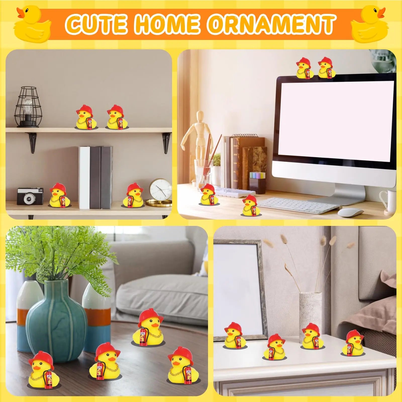 CowLost | product_id-firefighter-rubber-duck-car-dashboard-squeaky-ornament |6