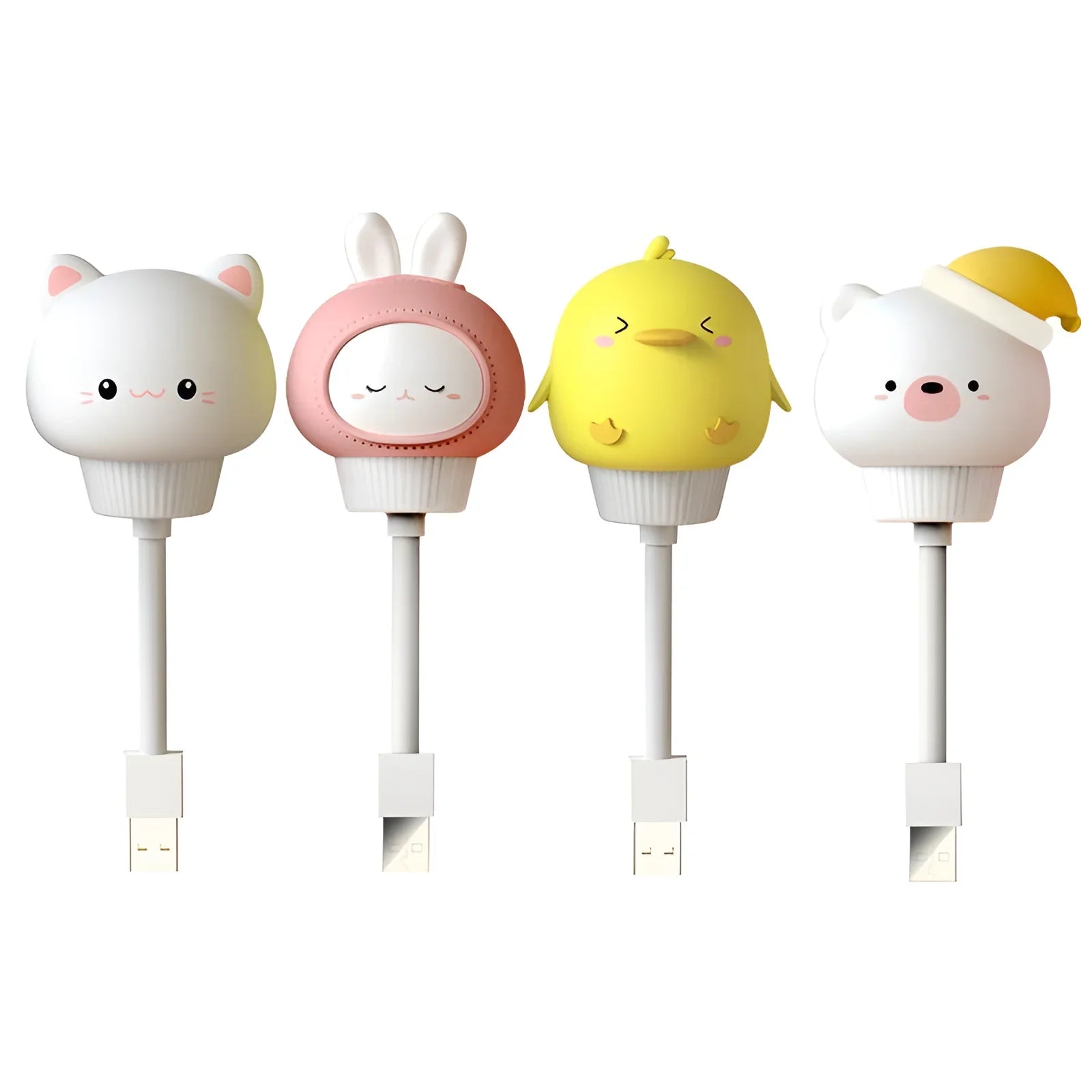 CowLost | product_id-remote-control-usb-led-cartoon-night-light-bear-chick-kitten-bedside-lamp-for-kids |3