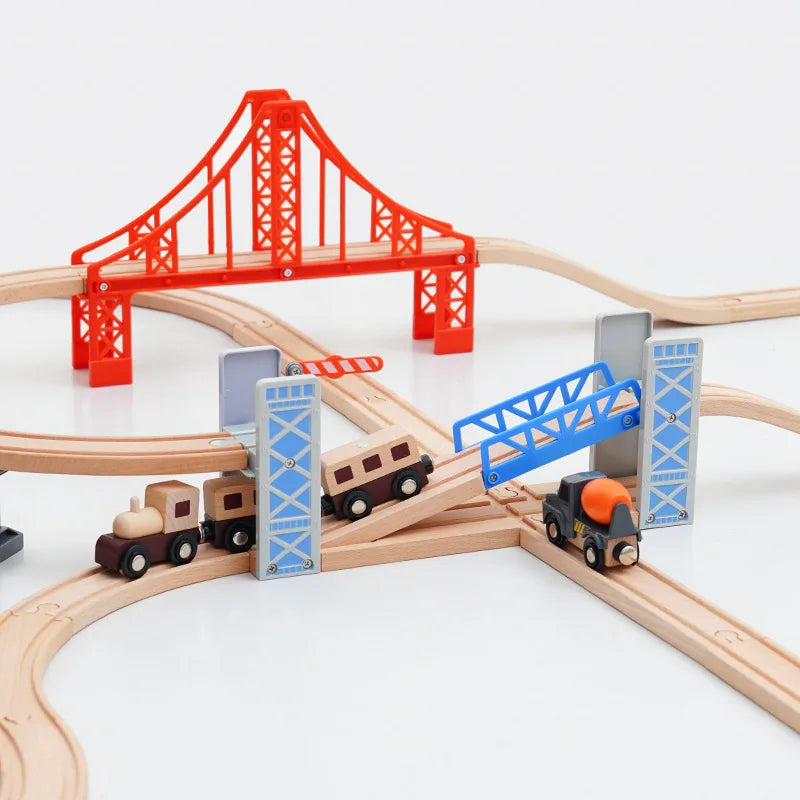 CowLost | fencing-barriers-wooden-train-tracks-accessories-for-kids |5