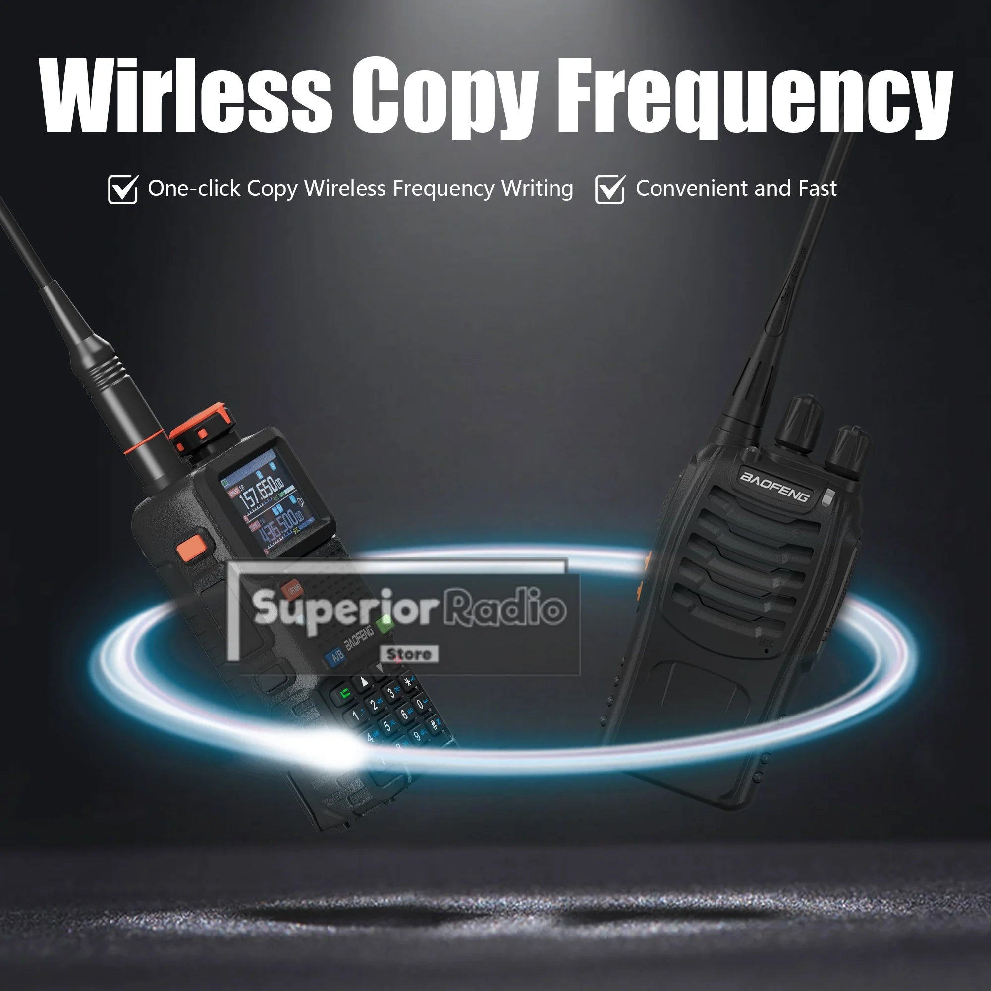 CowLost | intercom-accessories-baofeng-uv-5rh-pro-gps-walkie-talkie-10w-640-channels-type-c-charging-noaa-weather-2-4pcs |6