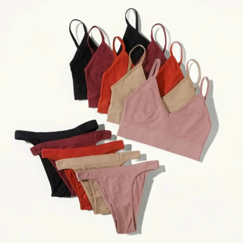 CowLost | product_id-seamless-ribbed-u-back-bra-and-brazilian-panties-set-for-women-low-back-bralette-fitness-lingerie |2