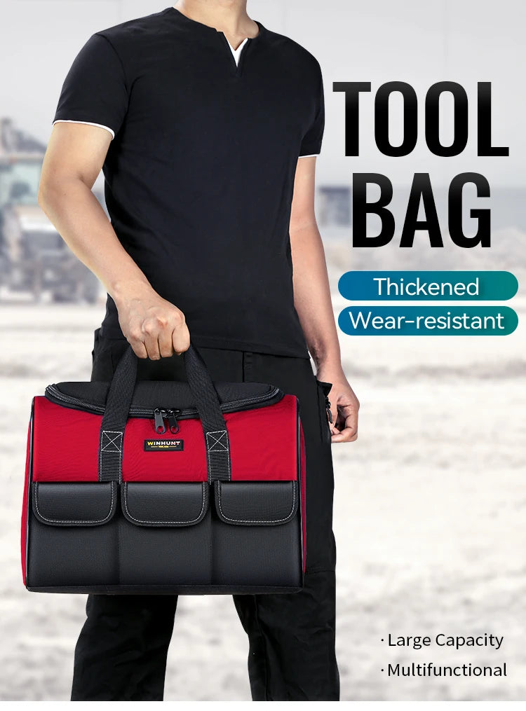 CowLost | product_id-heavy-duty-17-tool-bag-wide-mouth-tote-for-electrician-carpenter-mechanic |7