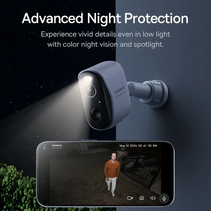 CowLost | baseus-security-protection-outdoor-camera-n1-series-2k-2-cam-kit-wireless-home-security |5