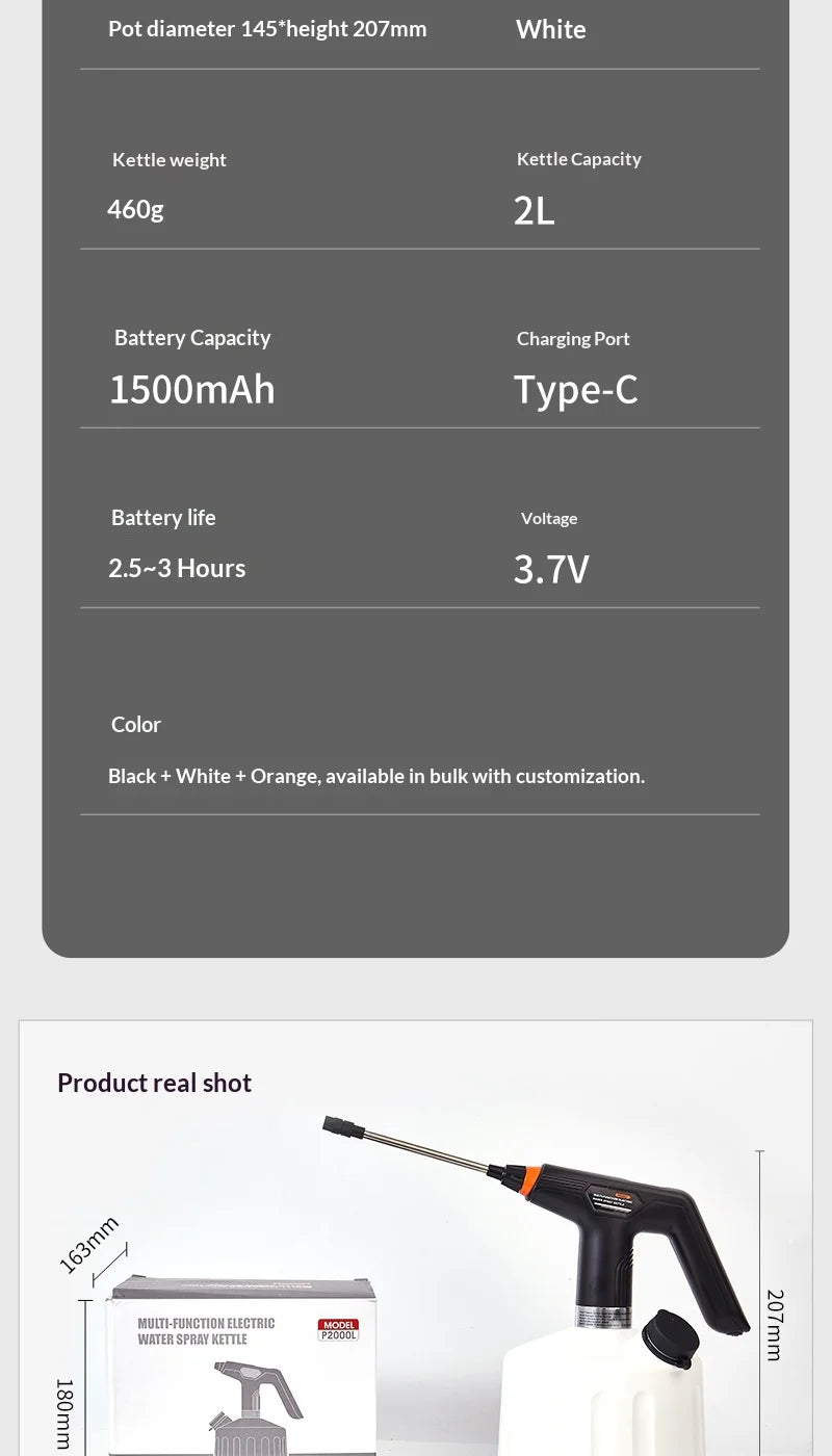 CowLost | product_id-homefish-electric-2l-spray-bottle-for-flower-irrigation-and-household-disinfection |15
