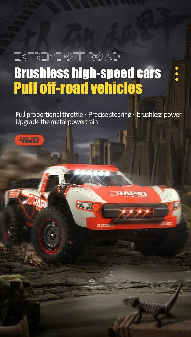 CowLost | fencing-barriers-jjrc-q130-4wd-1-16-rc-car-with-brushless-motor-and-led-lights |8