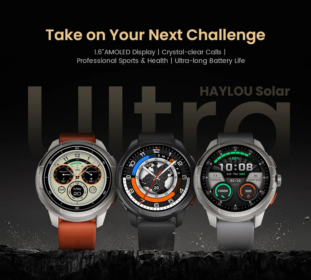CowLost | haylou-solar-ultra-gps-smartwatch-1-6-amoled-display |7