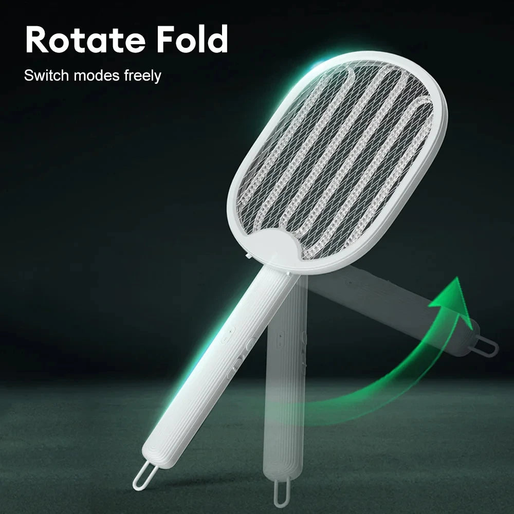 CowLost | product_id-foldable-usb-rechargeable-electric-mosquito-killer-racket-with-uv-light-3000v-bug-zapper |6