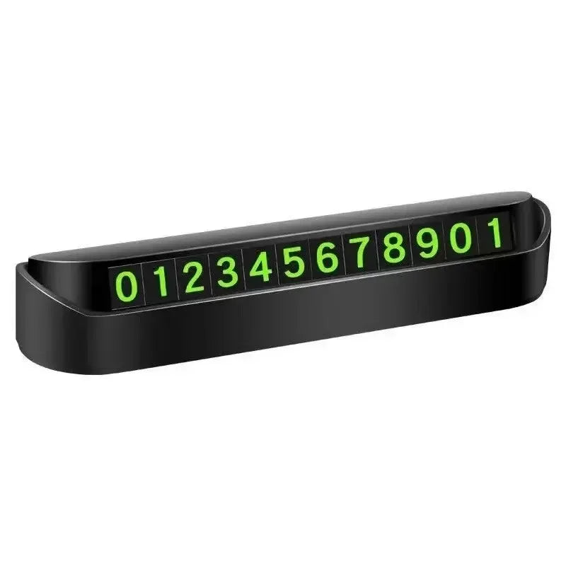CowLost | mobile-phone-car-mounts-product_id-car-phone-number-card-temporary-parking-plate-13x2-5cm-anti-slip-holder |6
