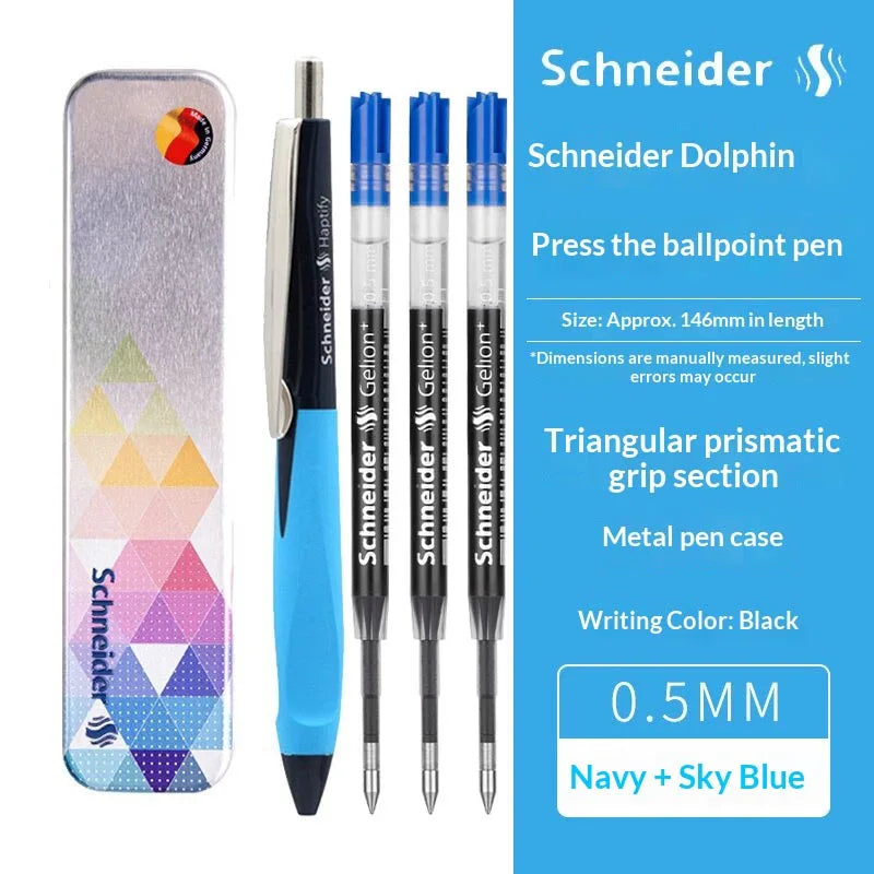 CowLost | product_id-schneider-dolphin-0-5mm-gel-pen-gift-set-with-posture-correction-quick-dry-smudge-free-ink-for-exams-and-homework |30