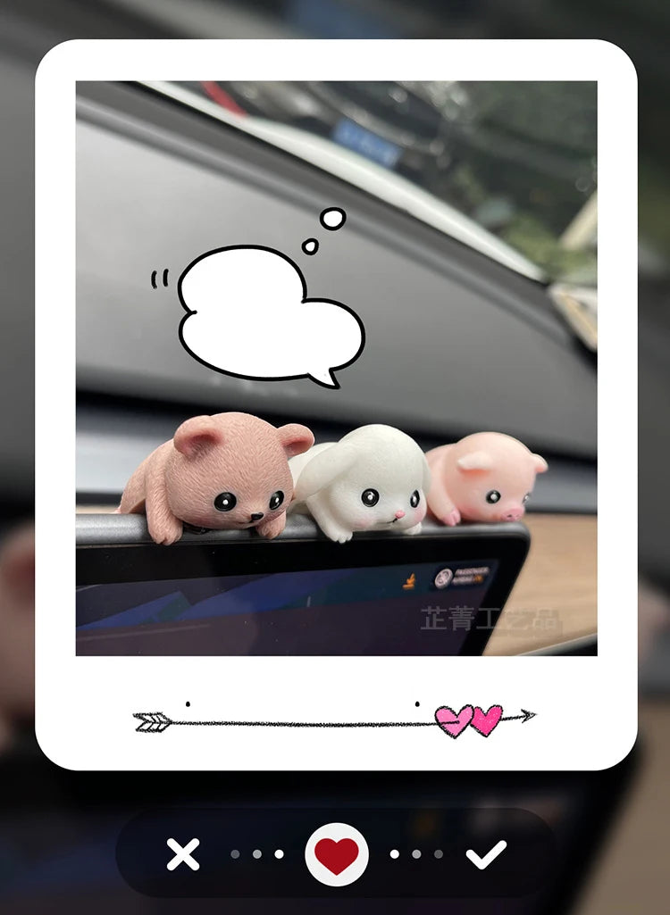 CowLost | product_id-resin-car-center-console-animal-decoration-panda-koala-pig-bear-model-gift |8