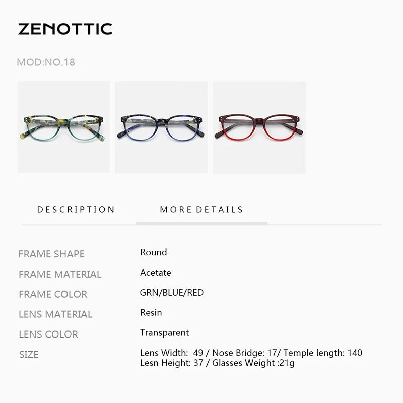 CowLost | zenottic-children-retro-vintage-round-acetate-optical-glasses-frames-for-kid |4