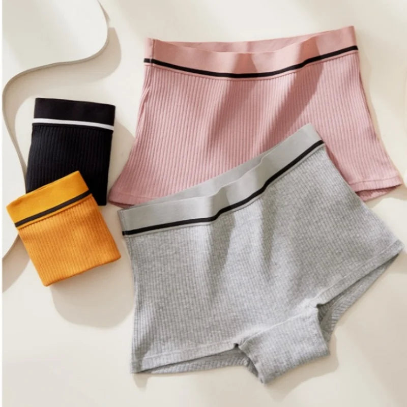 CowLost | product_id-comfortable-breathable-cotton-boyshort-panties-for-women |6