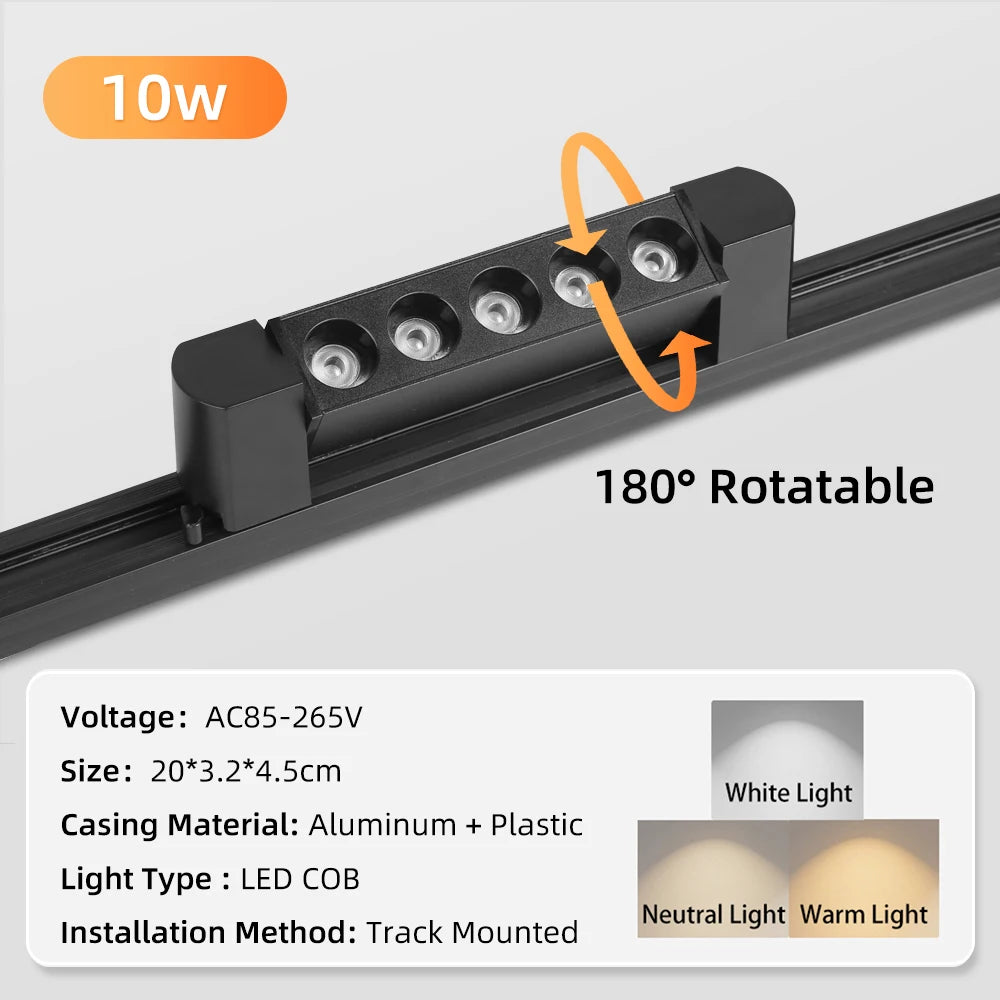CowLost | seasonal-holiday-decorations-full-set-led-track-rail-lights-85-264v-modern-interior-spotlights |21