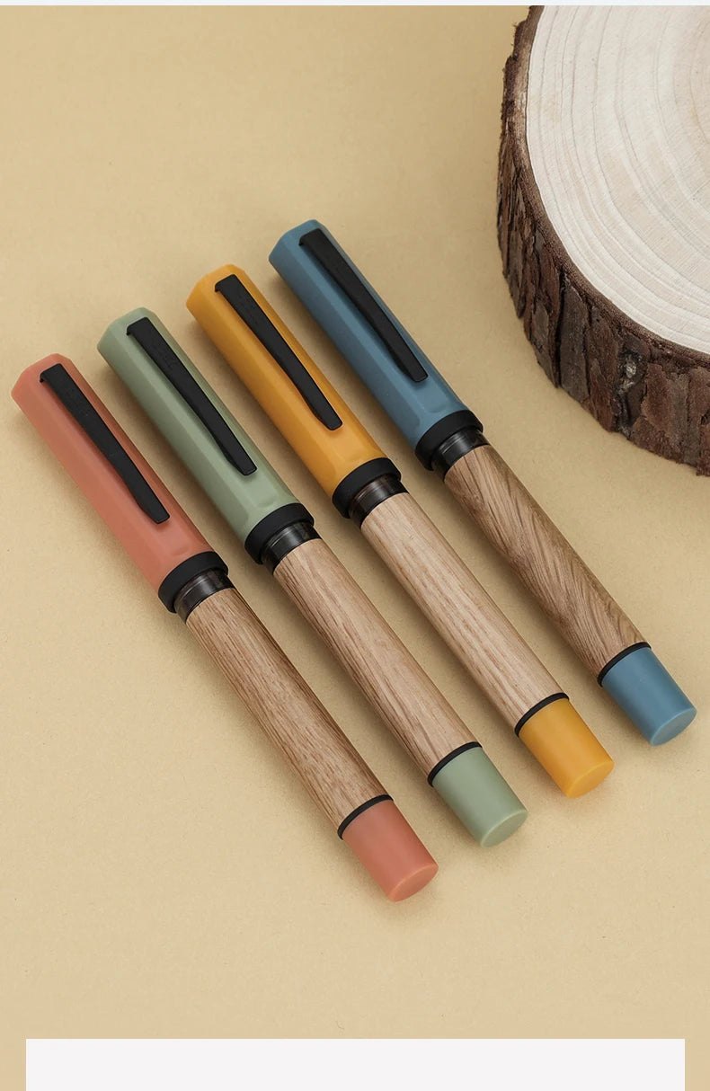 CowLost | product_id-jinhao-wooden-fountain-pen-58-with-replaceable-ink-sac-for-calligraphy |7