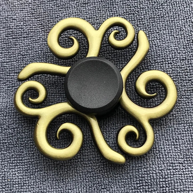 CowLost | product_id-bronze-metal-alloy-fidget-spinner-with-r188-mute-bearing-for-stress-relief |16